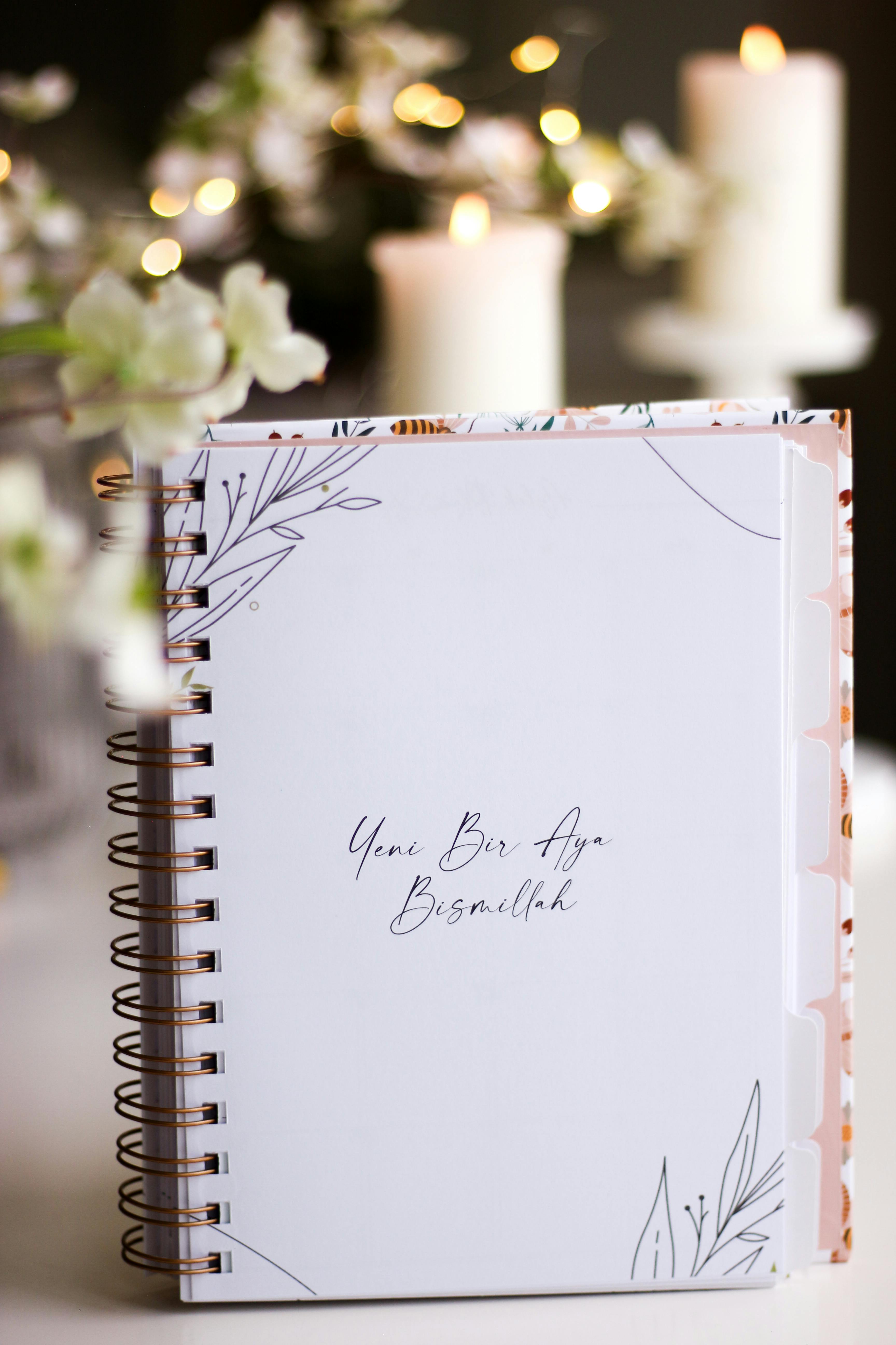 Decorative Spiral Notebook