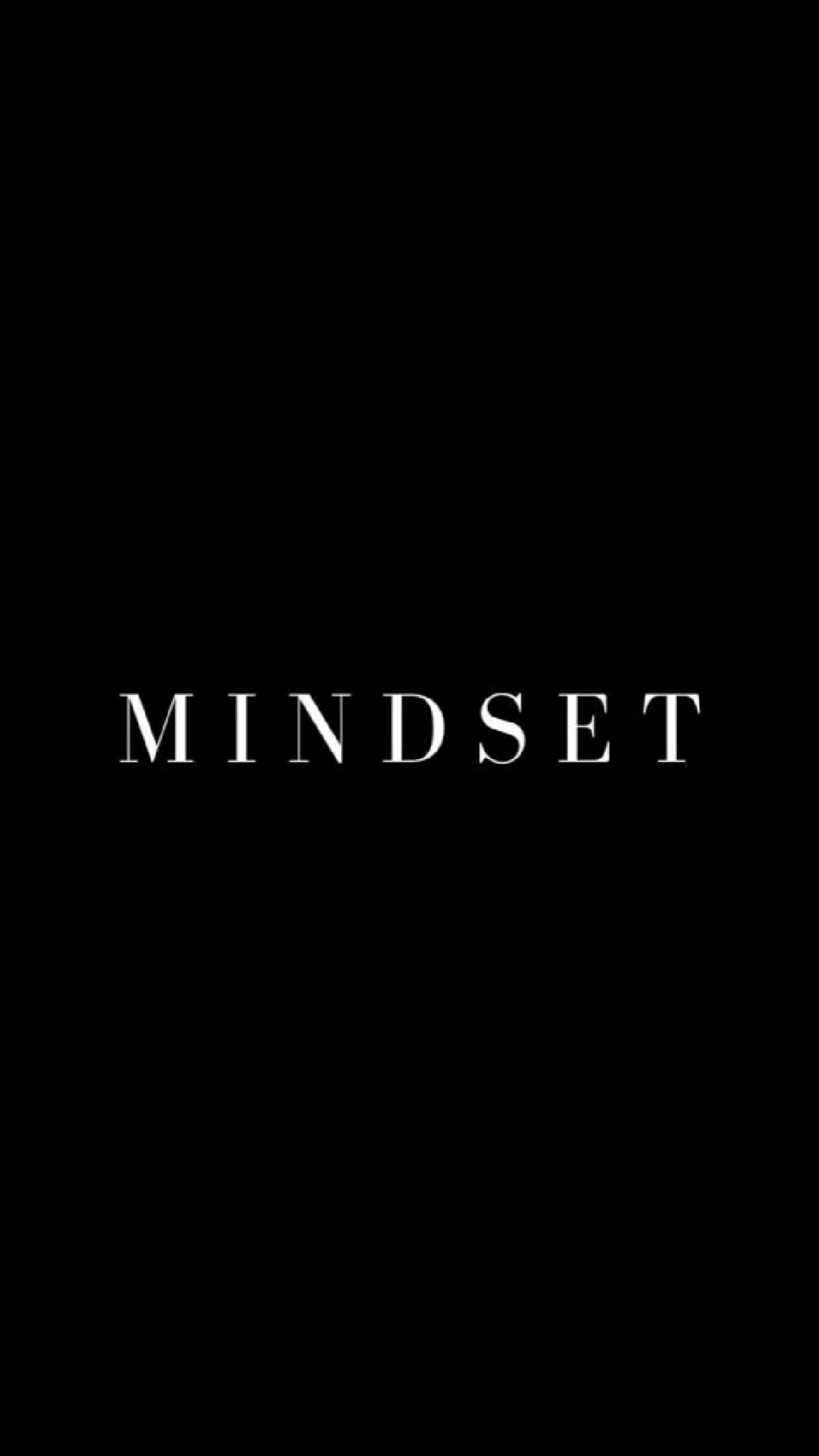 Minimal MINDSET Text Design