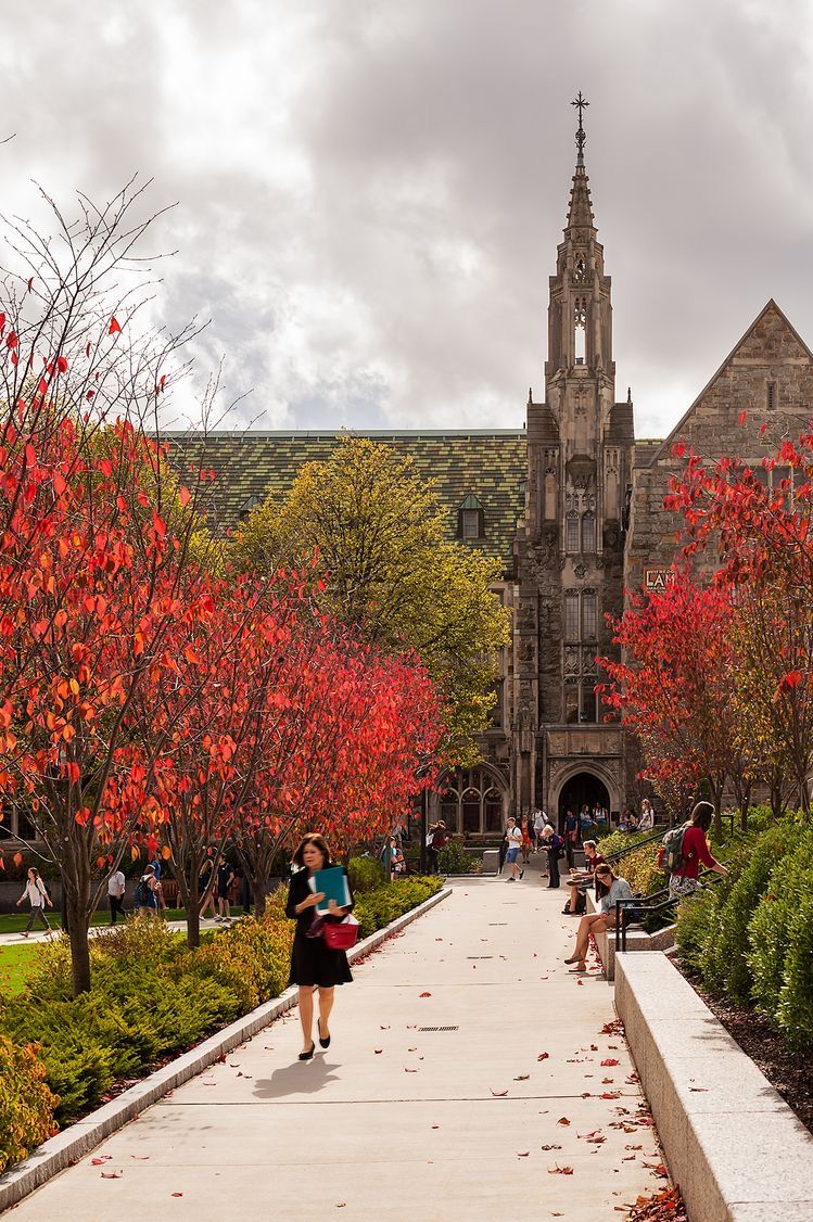 University Campus in Autumn