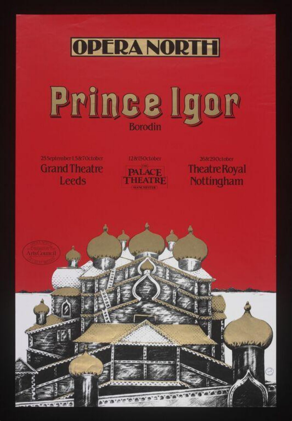 Prince Igor Opera Poster