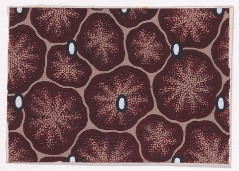 Abstract Red Cell-Like Pattern