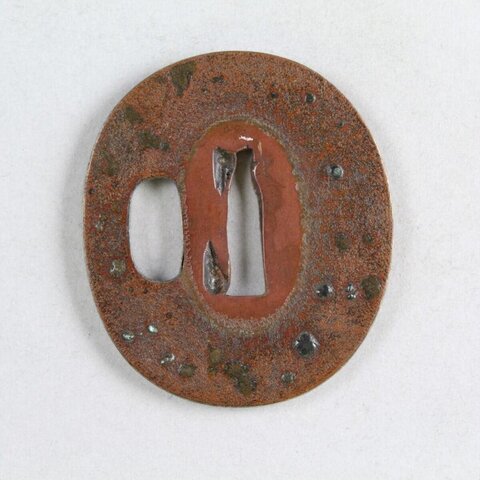 Antique Iron Sword Tsuba