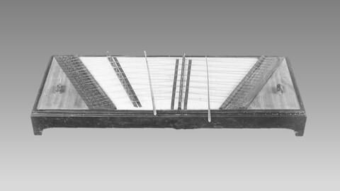 Vintage Traditional Chinese Yangqin
