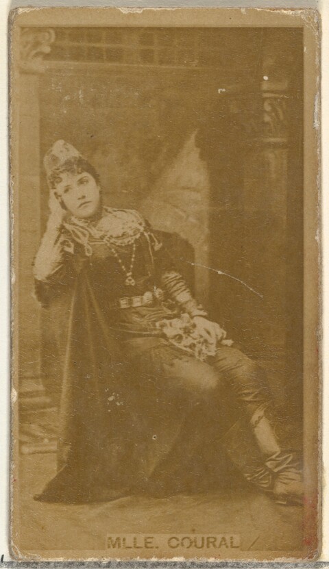 Portrait of Mlle. Coural
