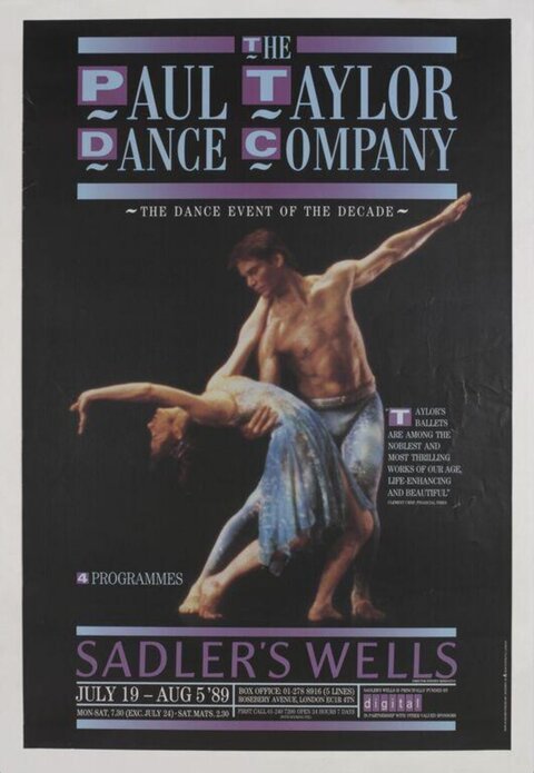 Paul Taylor Dance Company Poster