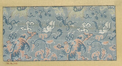Ancient Chinese Brocade Textile Sample