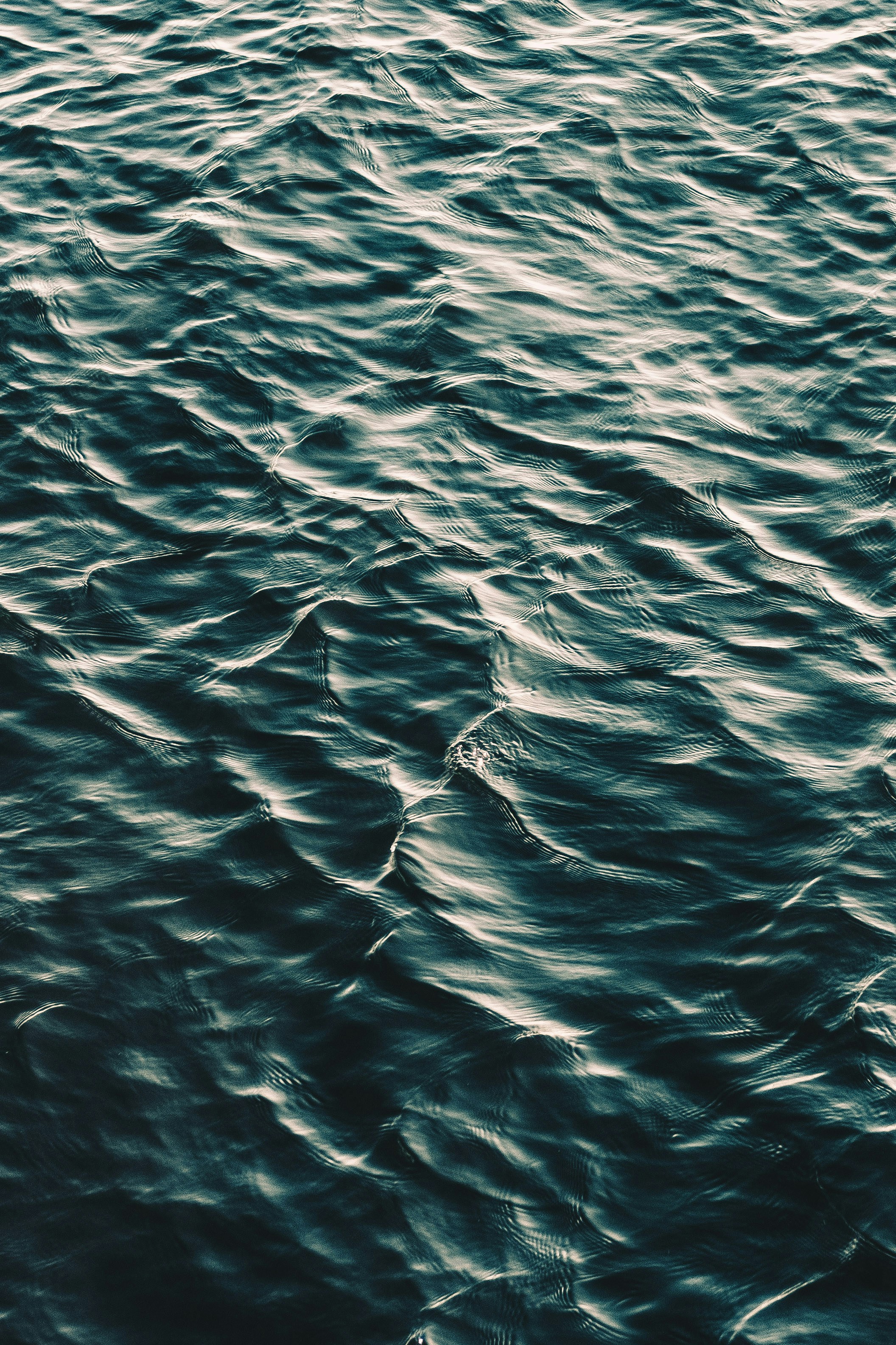 Rippled Dark Water Surface