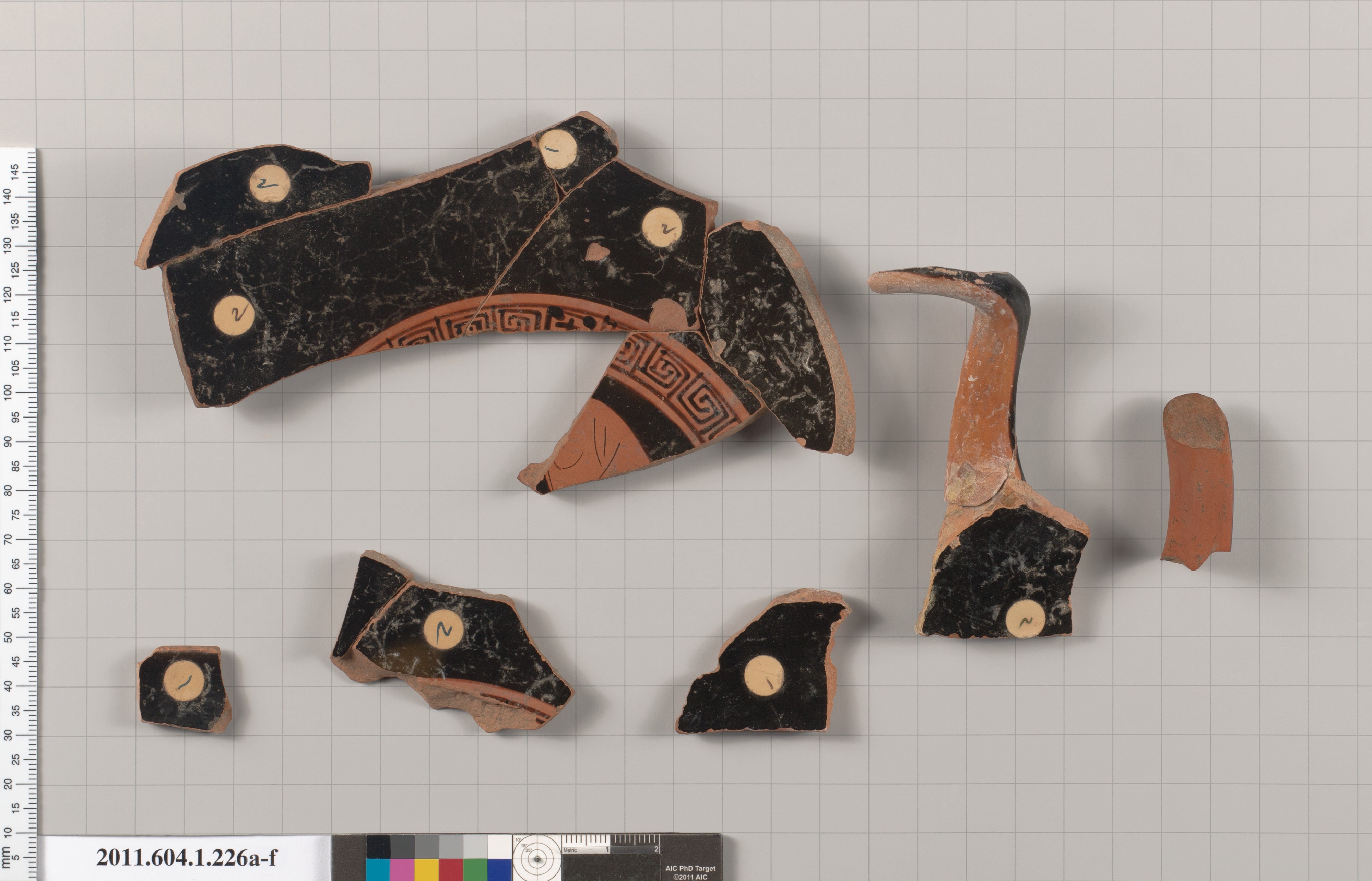 Ancient Pottery Fragments
