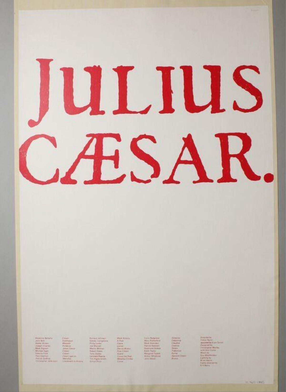 Julius Caesar Theater Poster — Posters