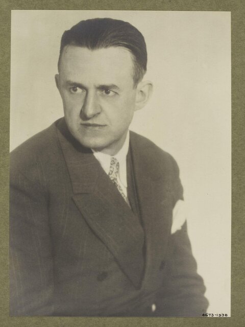 1938 Vintage Studio Portrait of Man