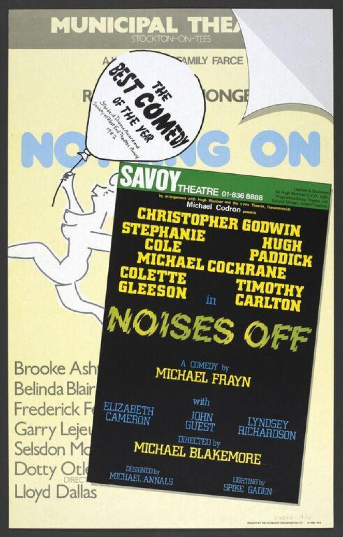 Noises Off Theatre Play Poster