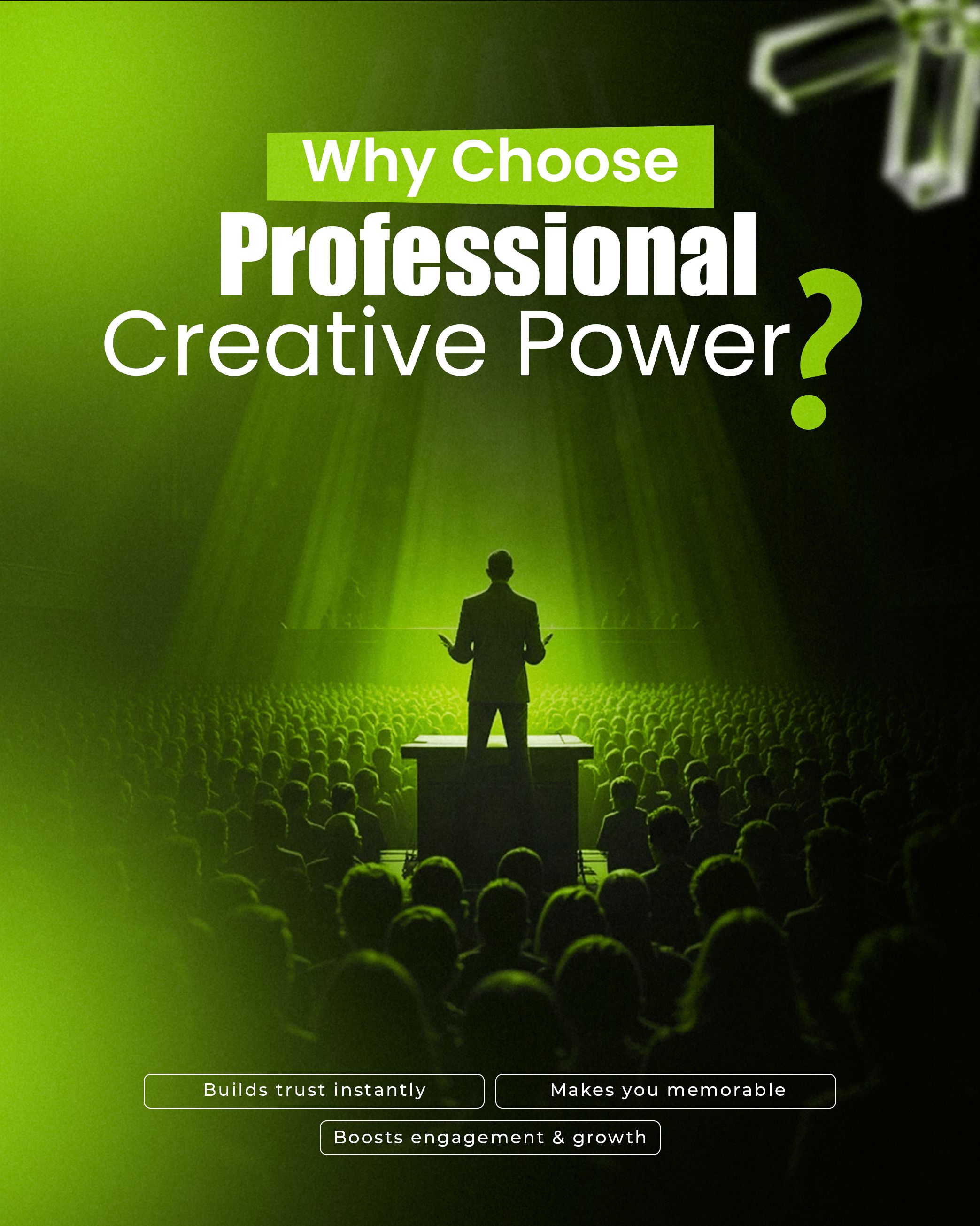 Why Choose Professional Creative Power