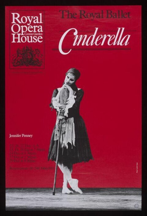 Royal Ballet Cinderella Performance Poster