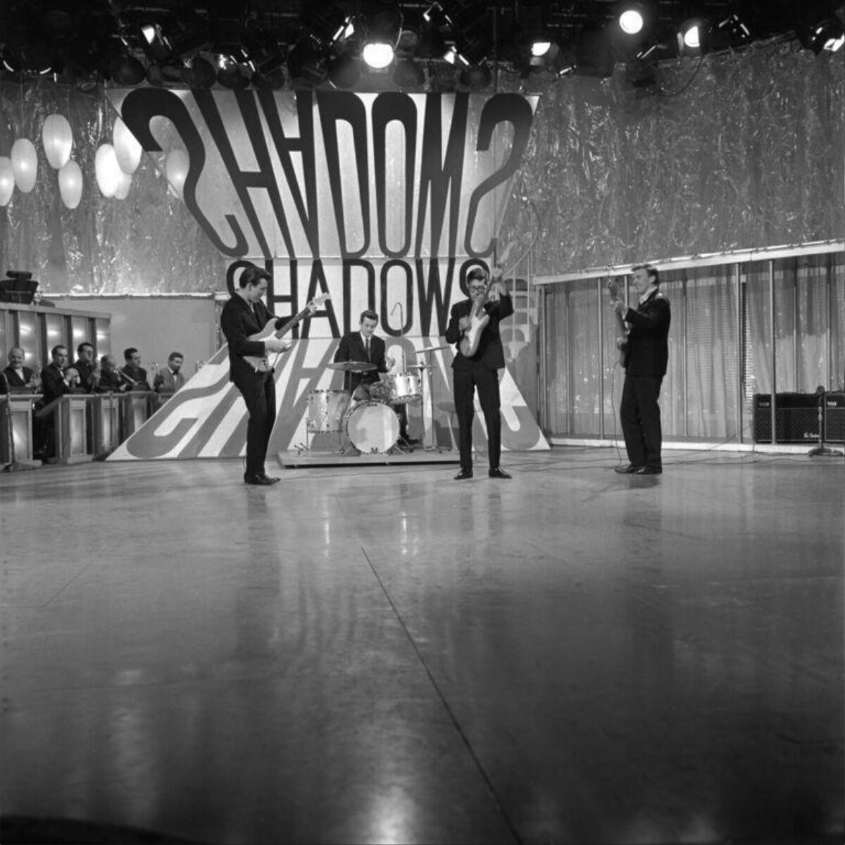 The Shadows Performing on Stage