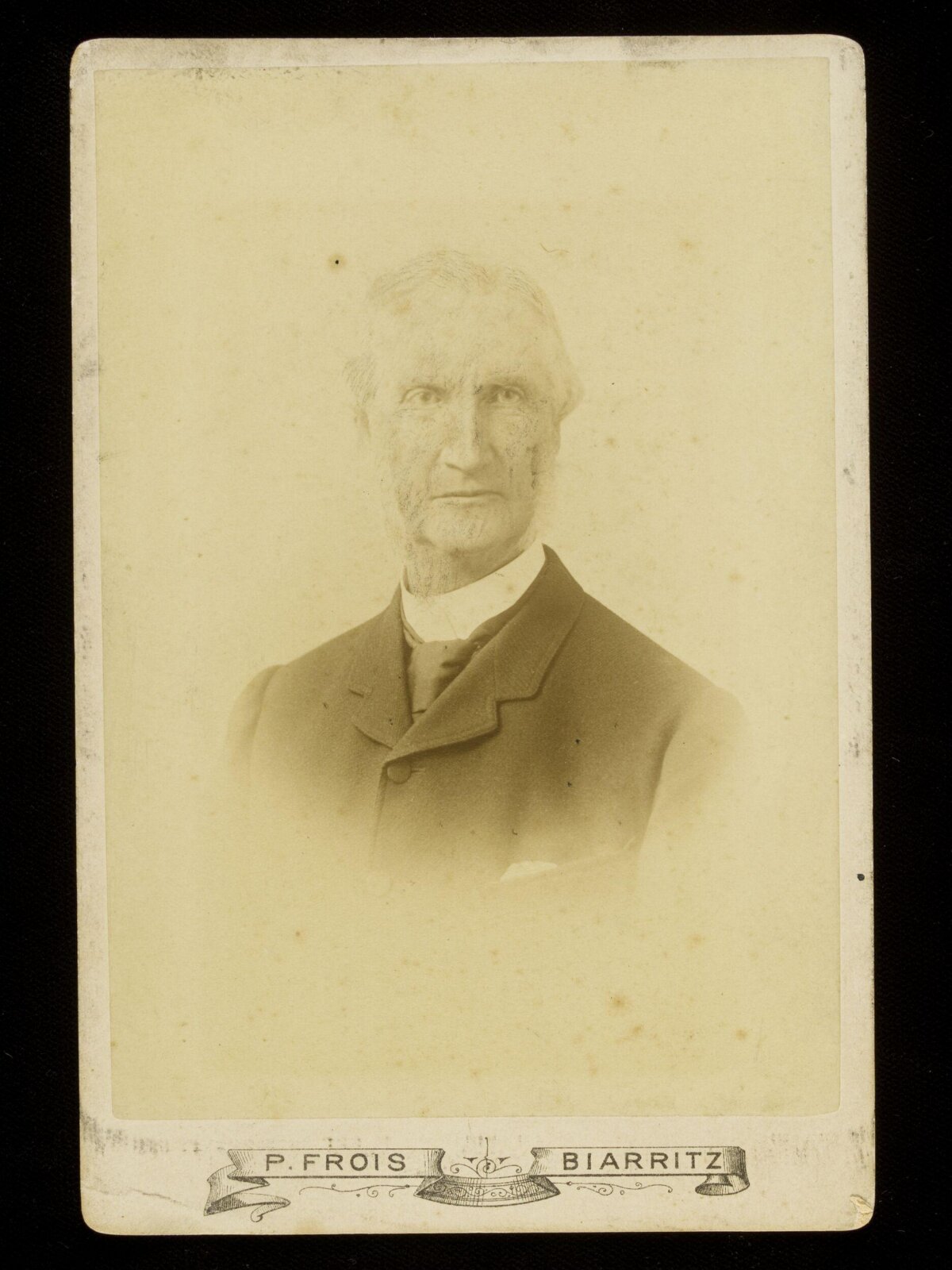 Vintage Portrait of Elderly Man