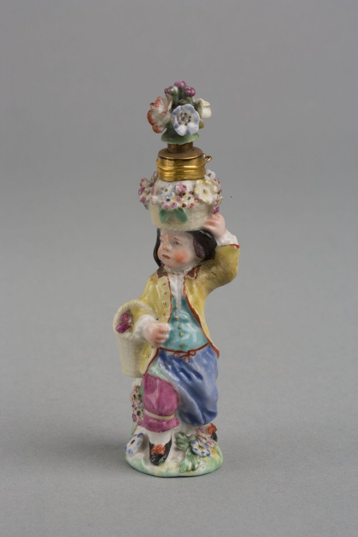 Flower Boy Porcelain Scent Bottle