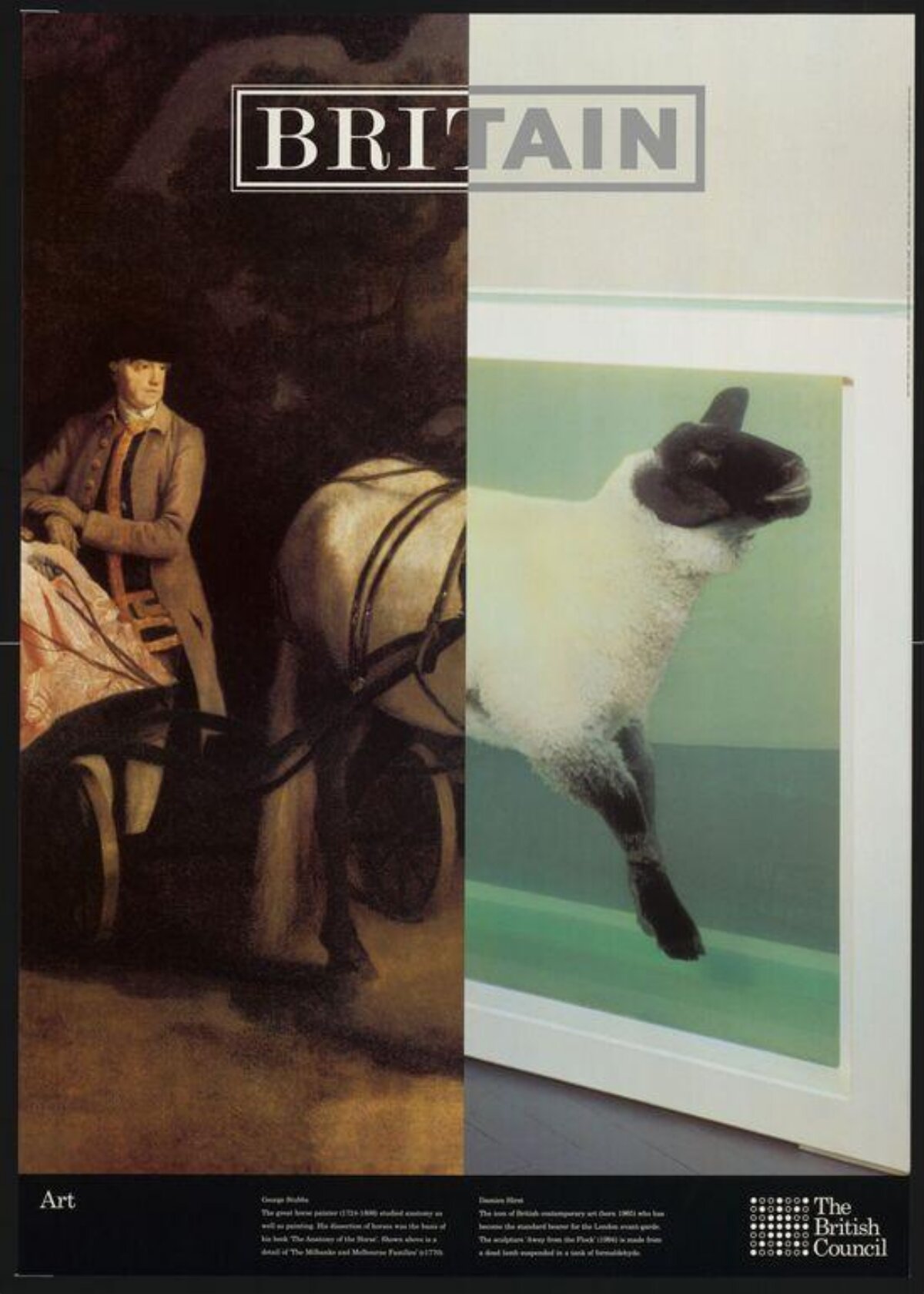 Britain Art Exhibition Poster