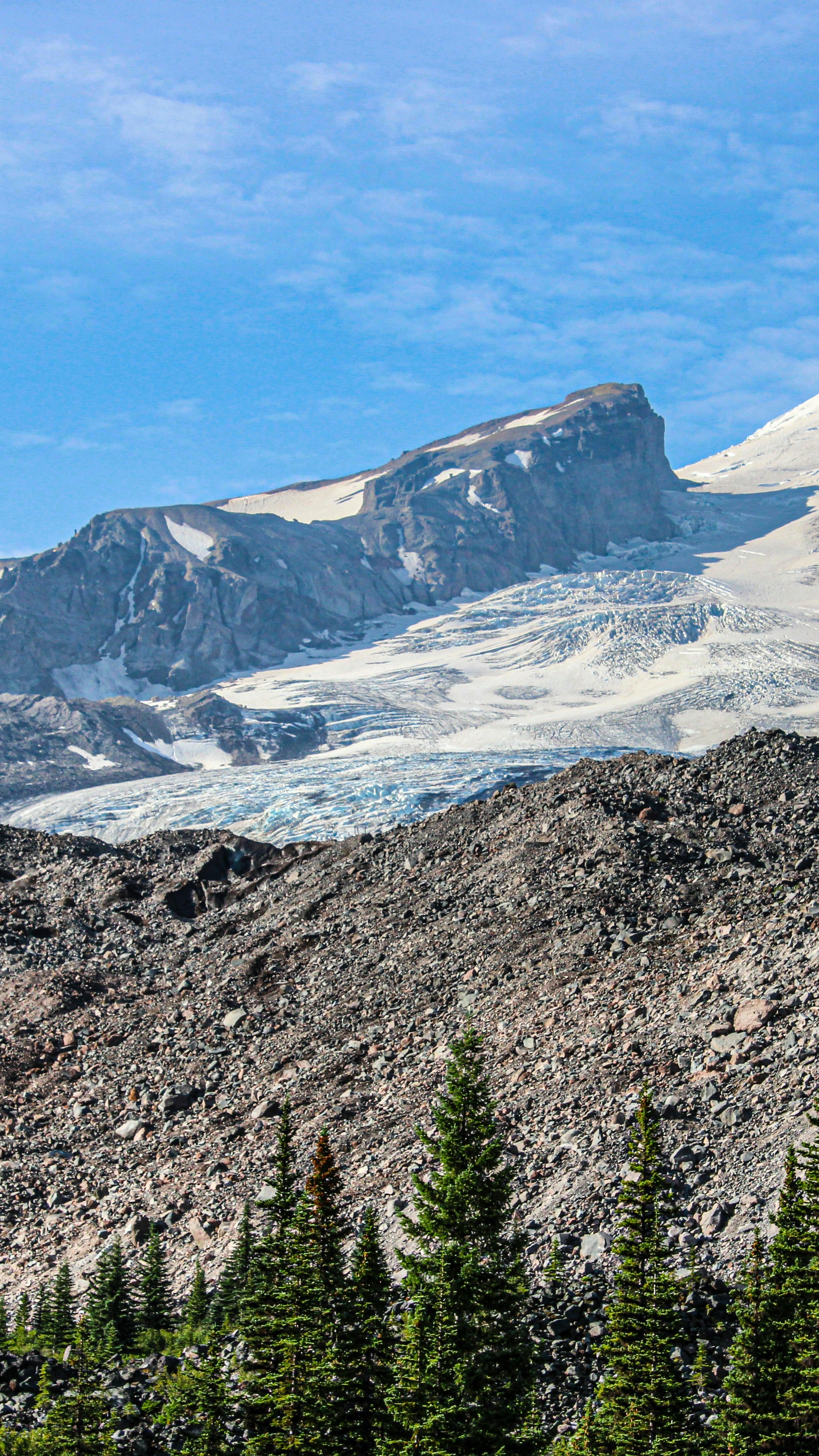 Alpine Glacial Mountain Landscape