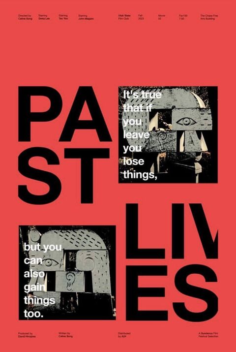Past Lives Film Screening Poster