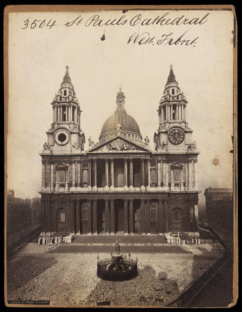 St Paul's Cathedral West Front