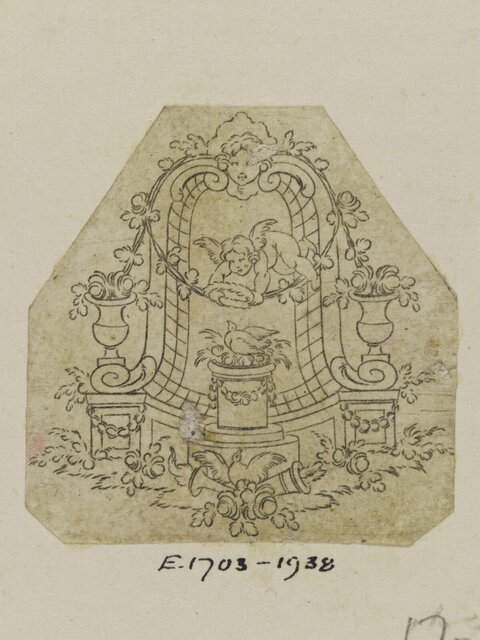 Ornamental Decorative Design Sketch