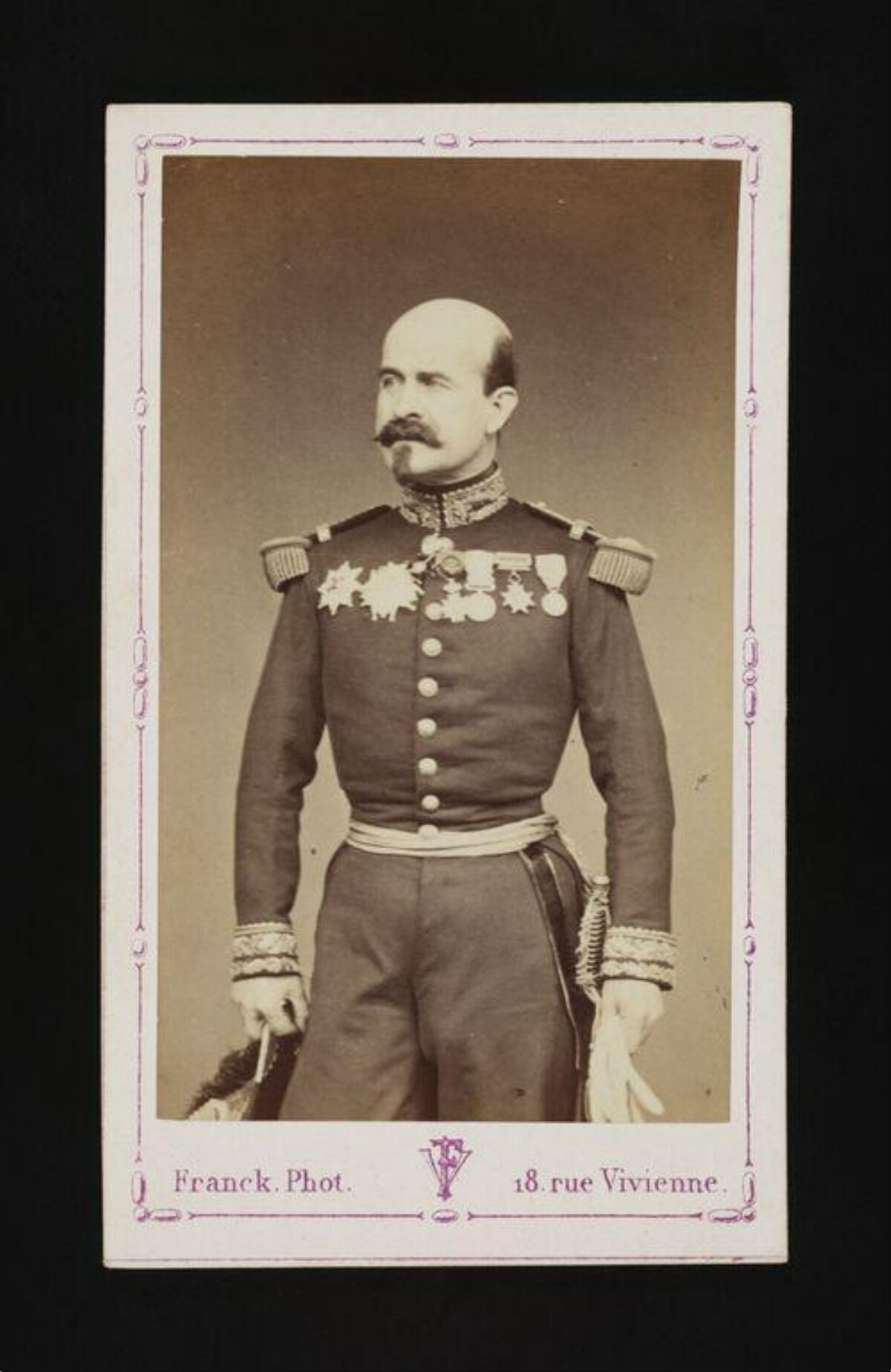 19th Century Military Officer Carte de Visite