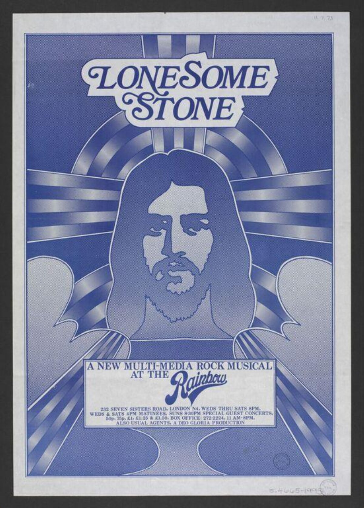 Lonesome Stone Rock Musical Poster