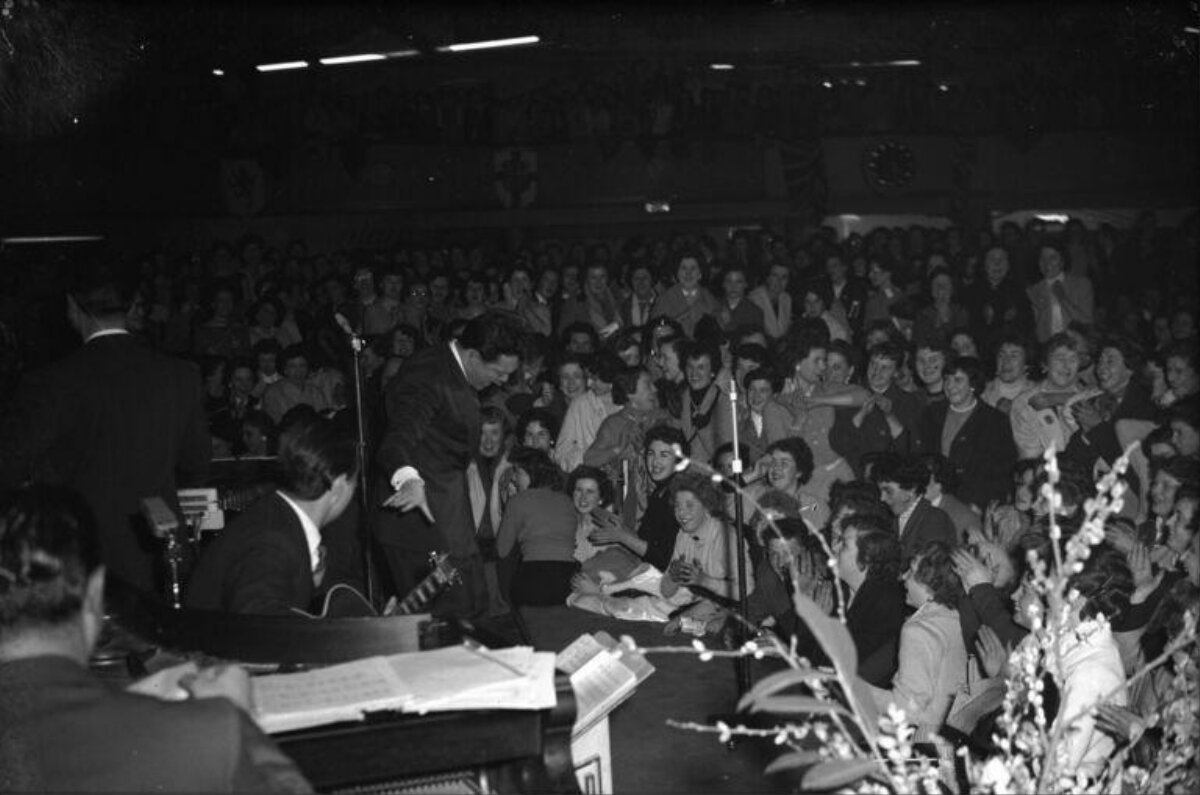 Vintage Stage Performance for Audience