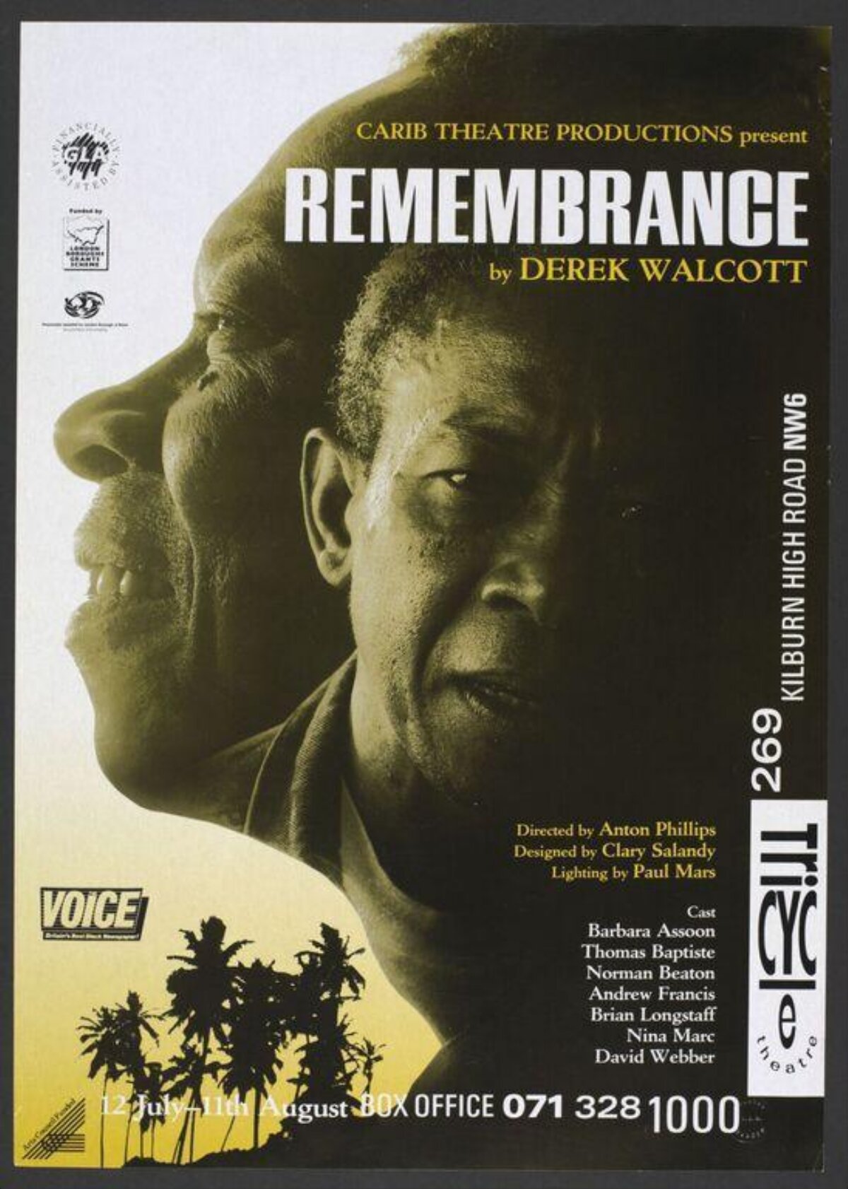 Remembrance Theatre Play Poster