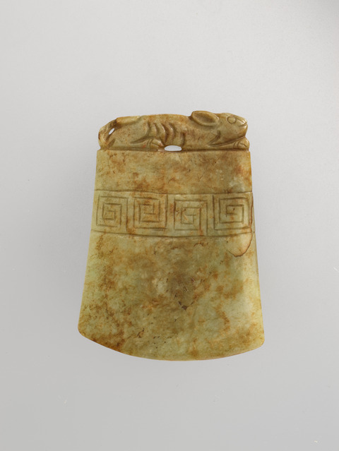 Ancient Rabbit-headed Jade Axe