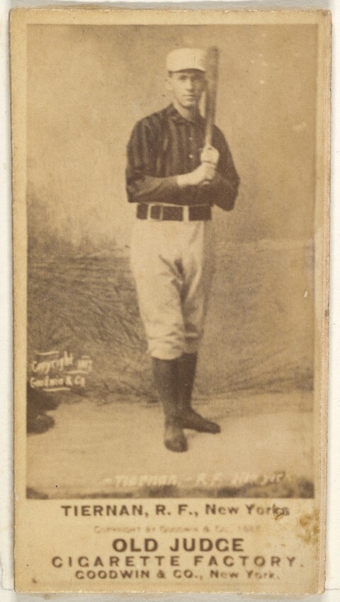 Old Judge New York Baseball Card