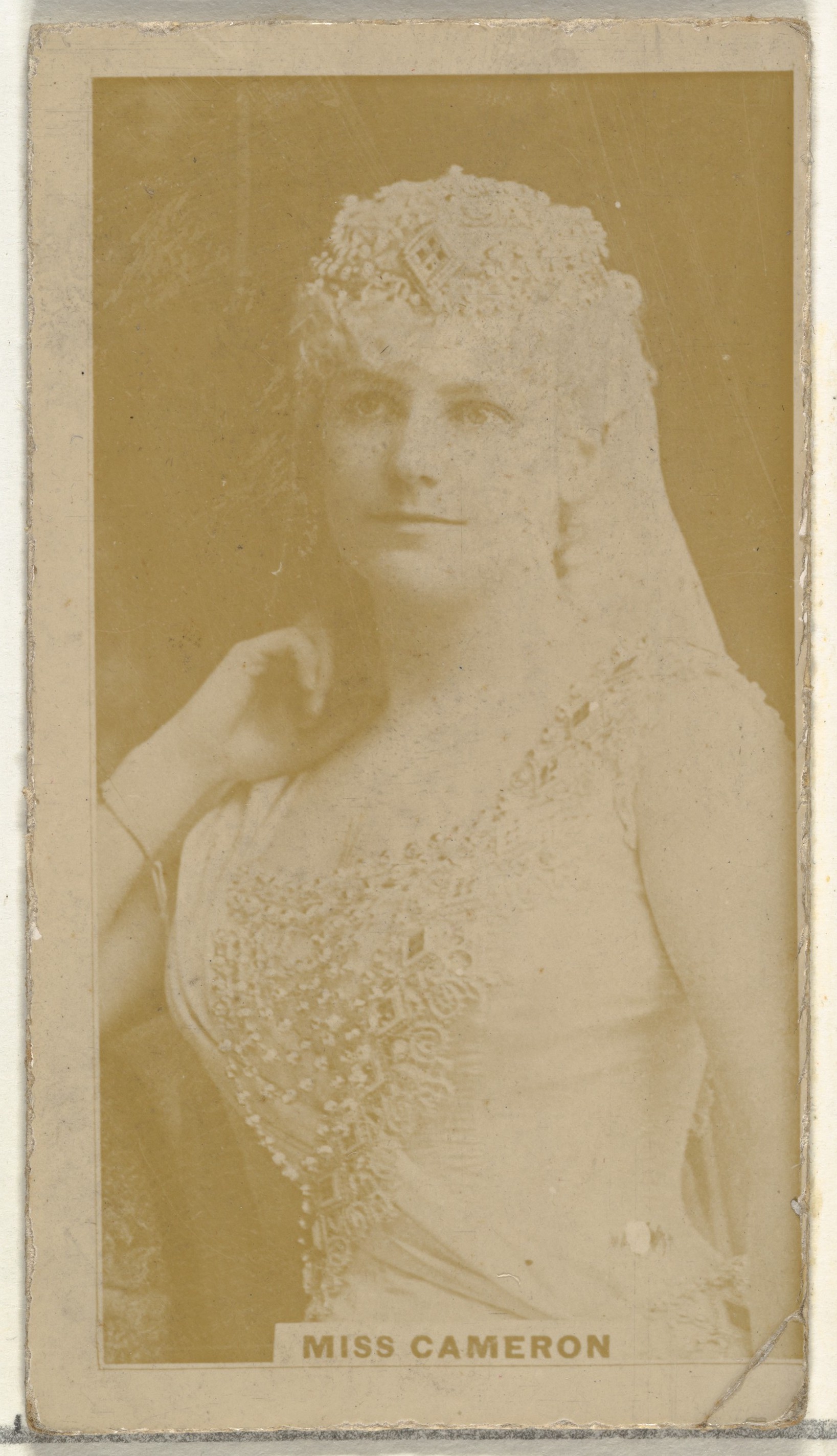 Vintage Portrait of Miss Cameron