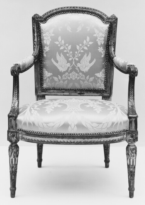 Antique Upholstered Armchair