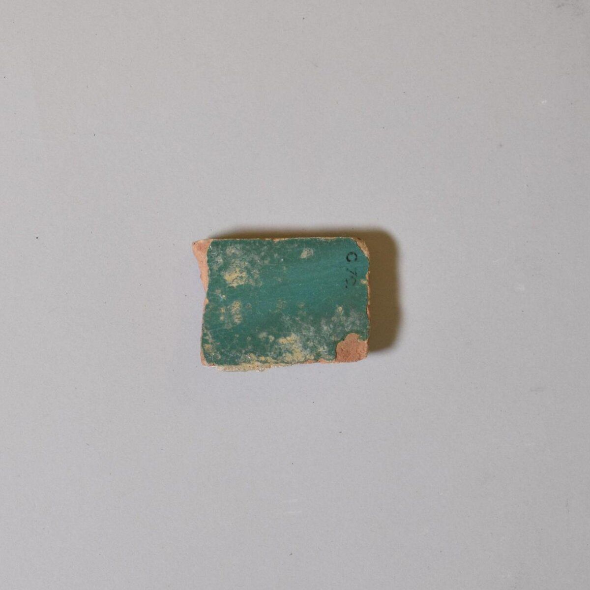 Green Glazed Pottery Fragment