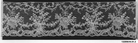 Vintage Floral Lace Border