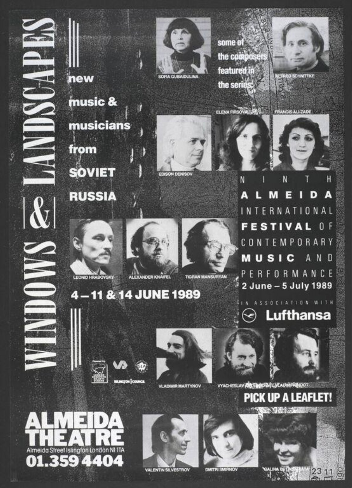 1989 Almeida Music Festival Poster