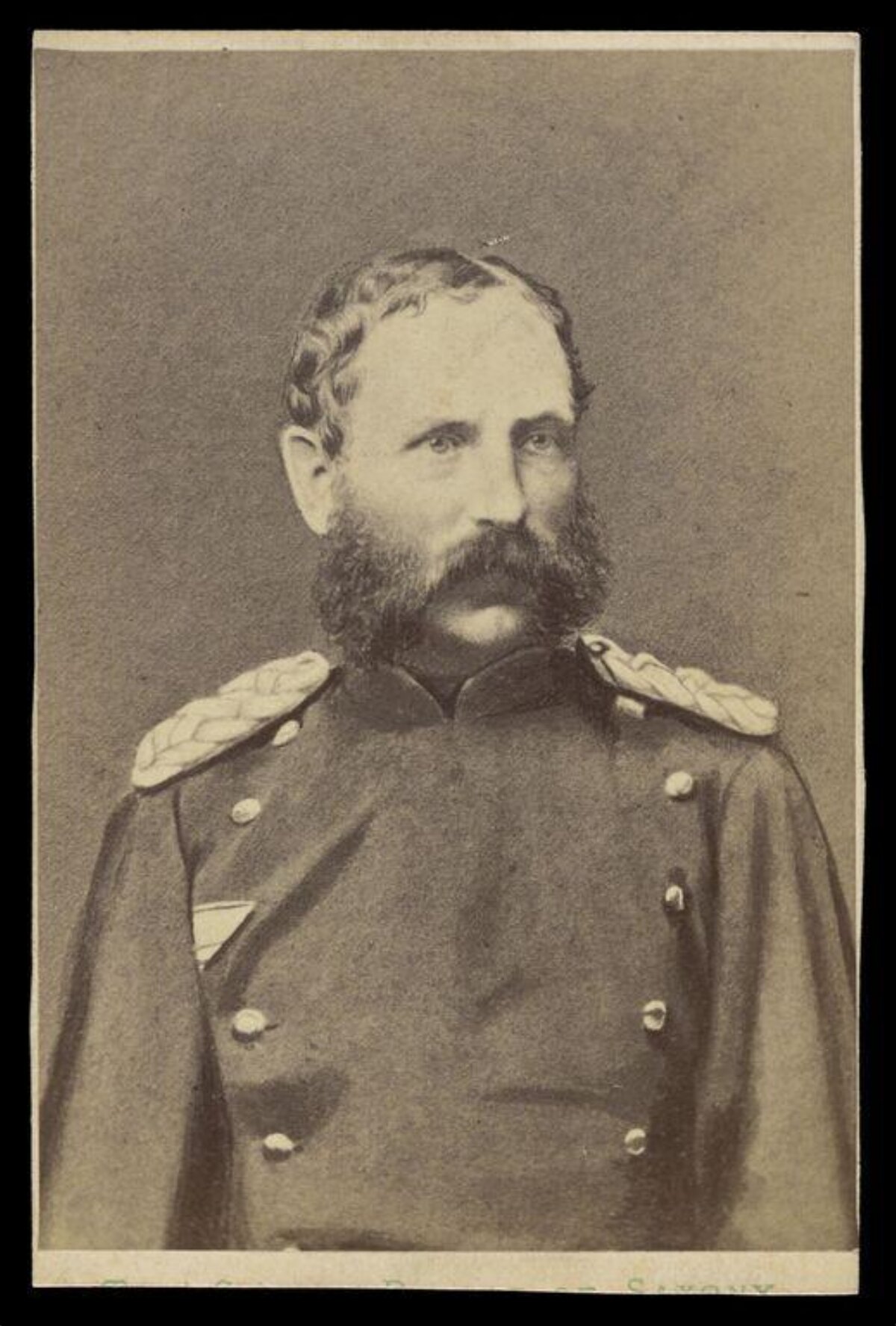 Vintage Portrait of Military Officer