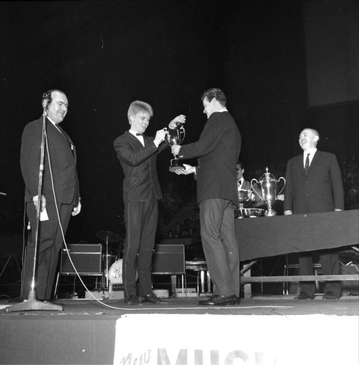 Trophy Presentation at Music Competition
