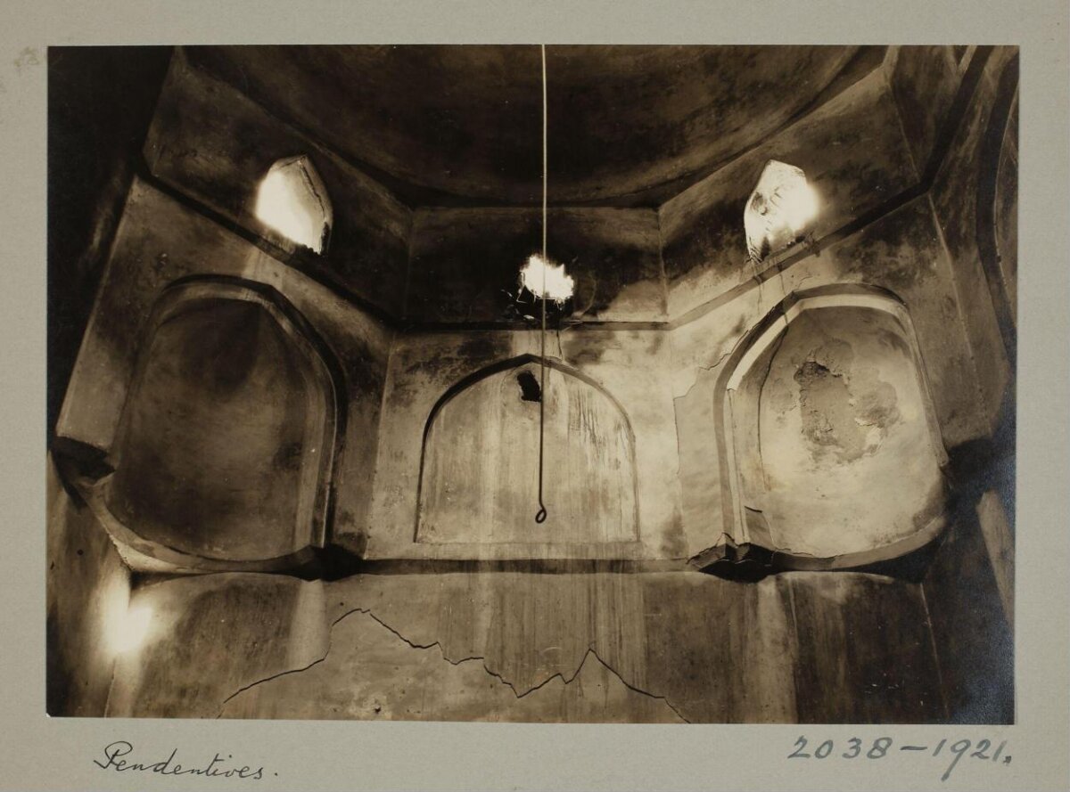 1920s Pendentives Architectural Interior