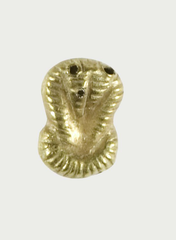 Gold Cobra Head Ornament