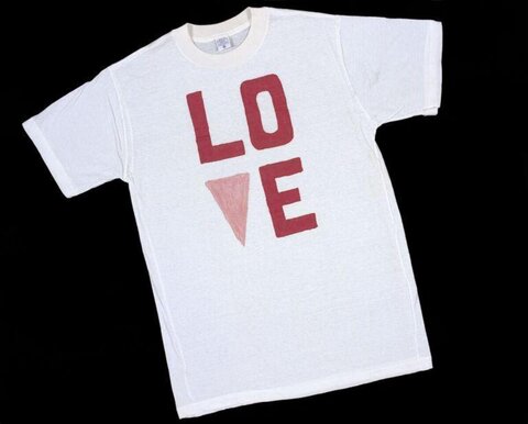 LOVE Print White T-shirt