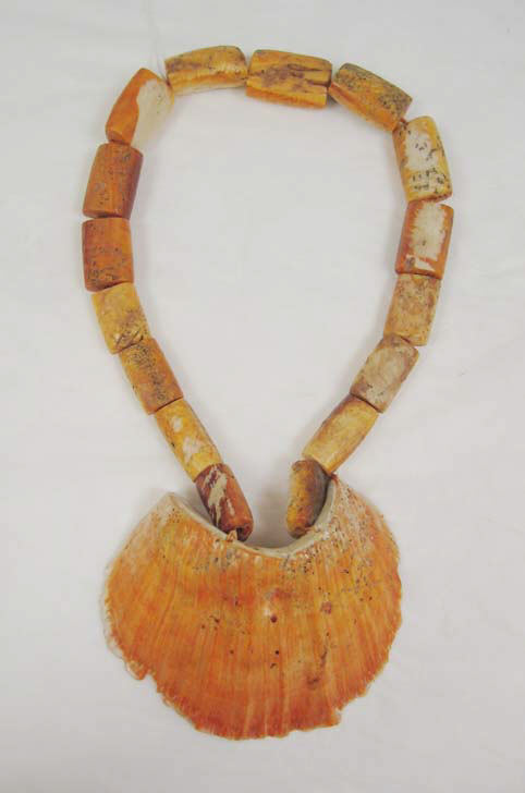 Ancient Shell Pendant Necklace