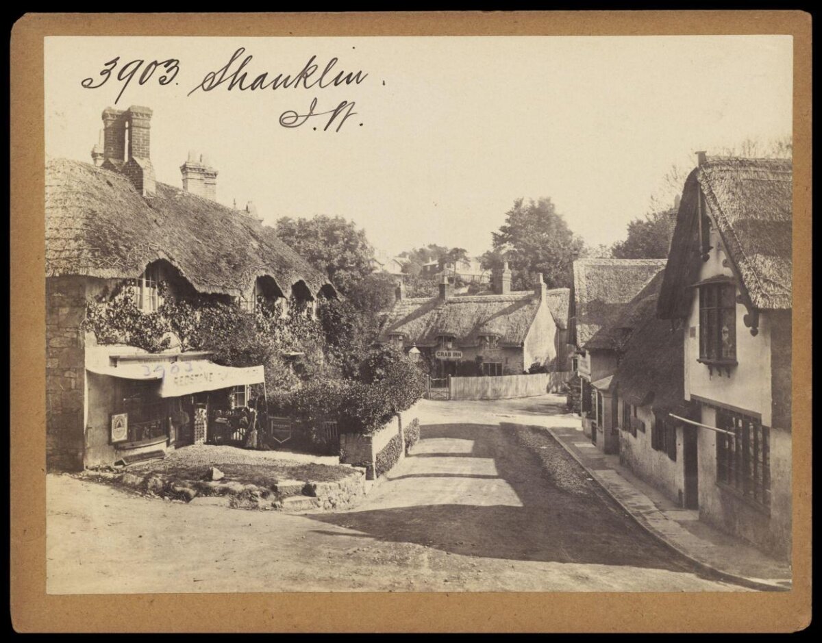 Shanklin Village Old Street View