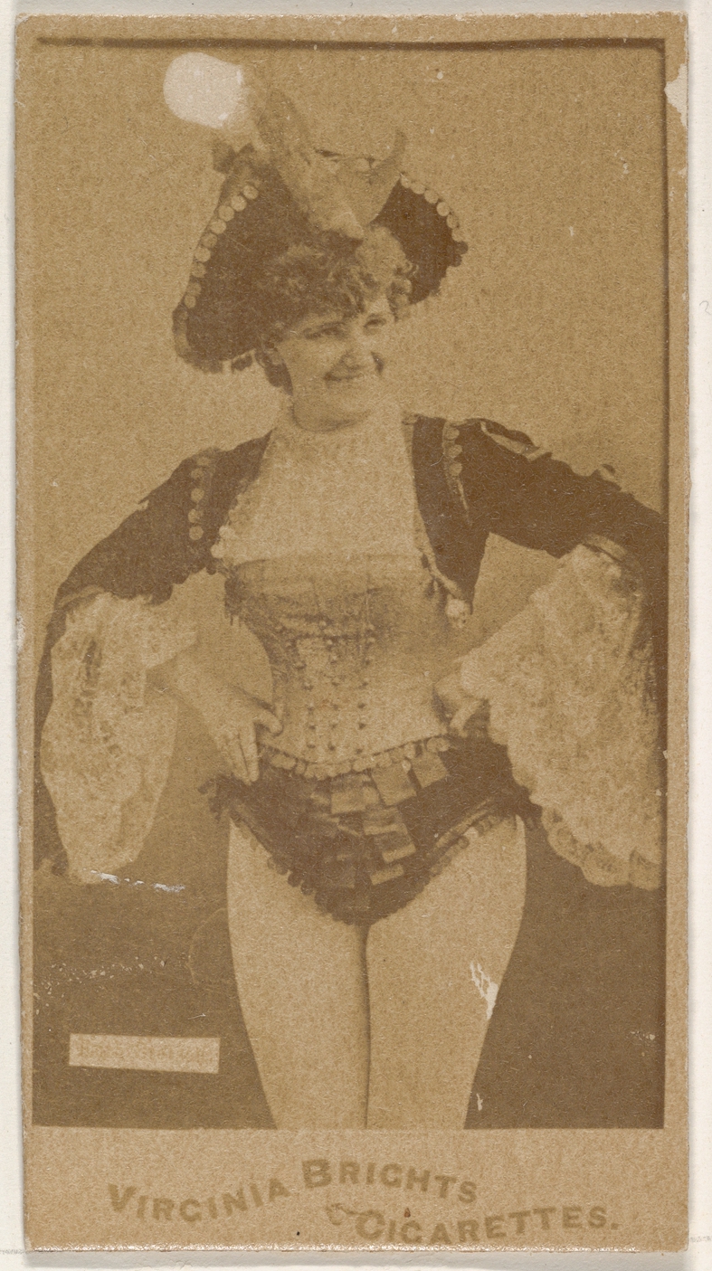 Vintage Virginia Brights Actress Cigarette Card
