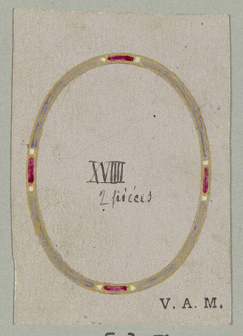 Bangle Jewelry Design Sketch