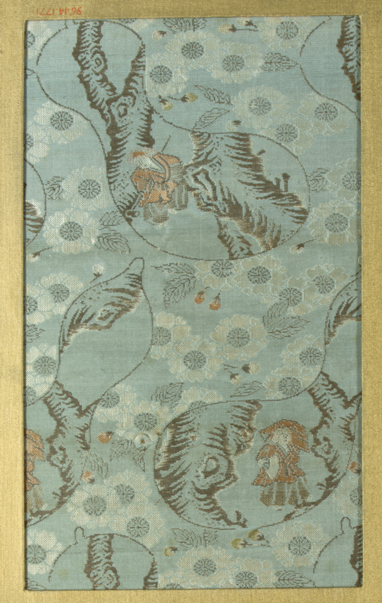 Japanese Woven Textile Fragment