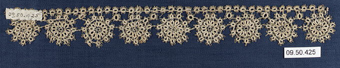 Vintage Handmade Lace Edging Sample