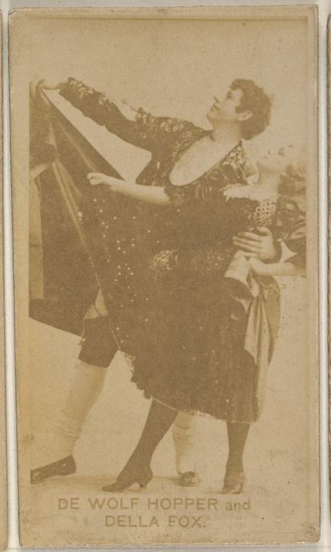 Vintage Photo of De Wolf Hopper and Della Fox
