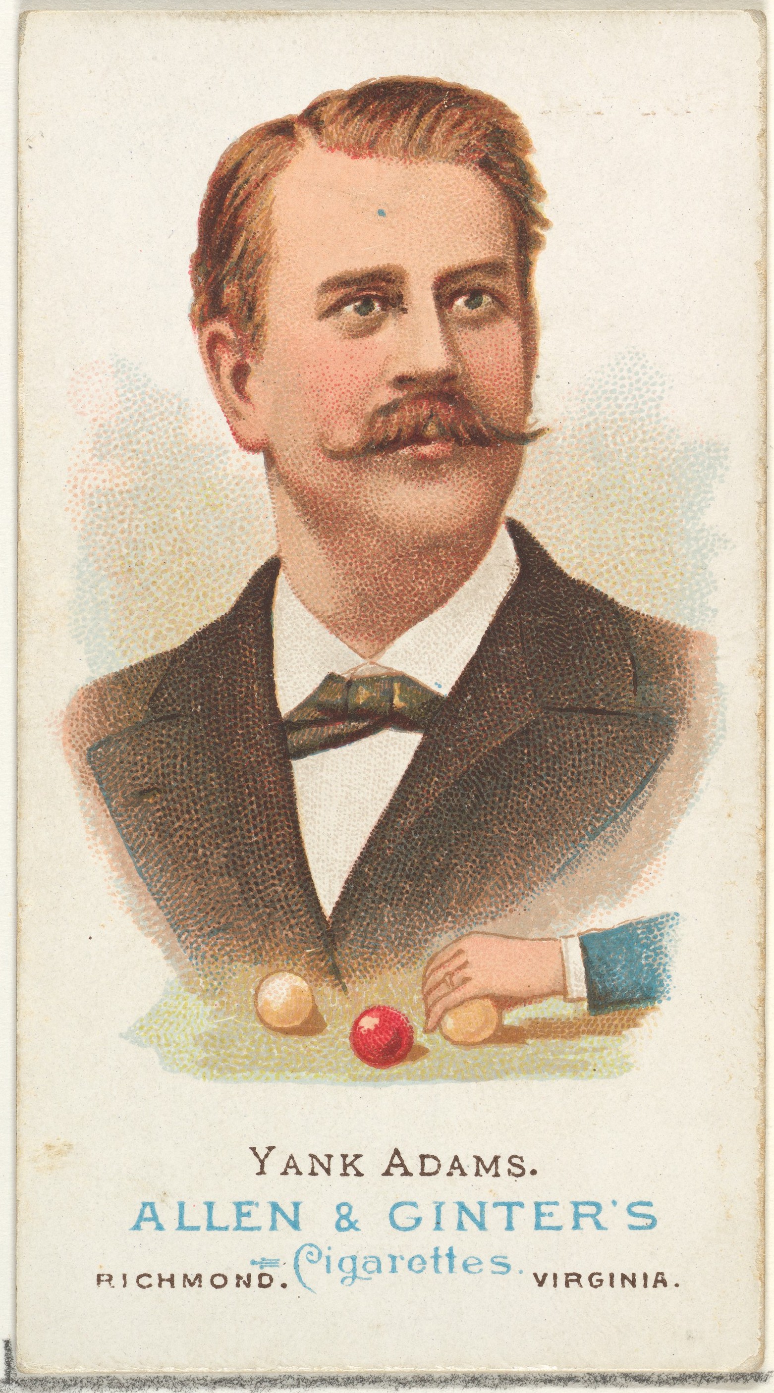 Yank Adams Antique Cigarette Card