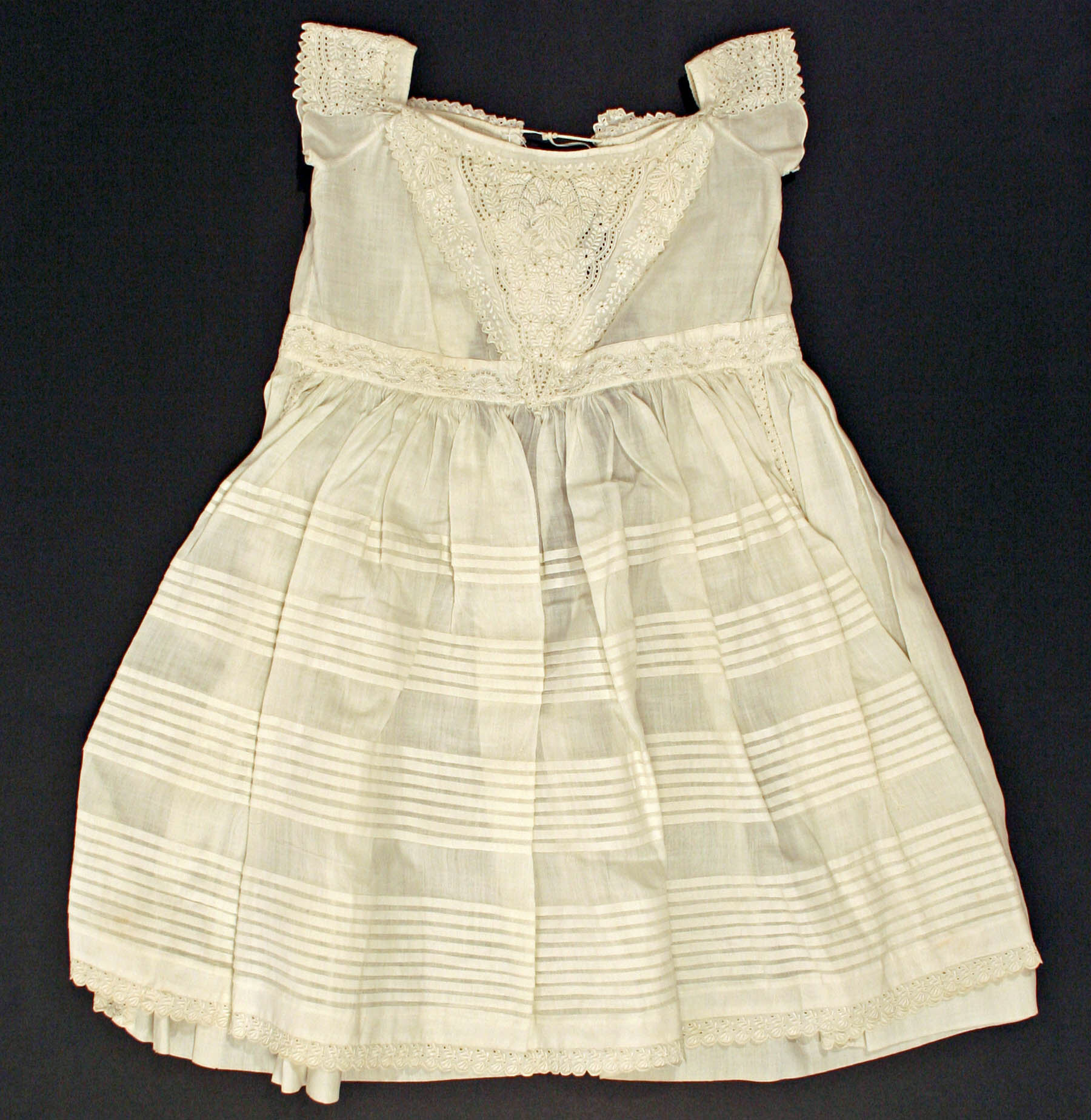 Vintage White Embroidered Child's Dress